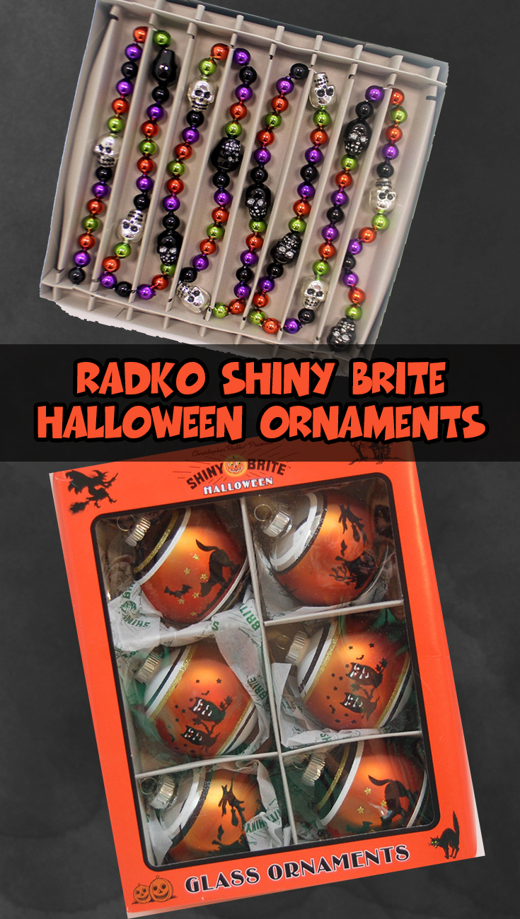 Radko Shiny Brite Halloween Ornaments